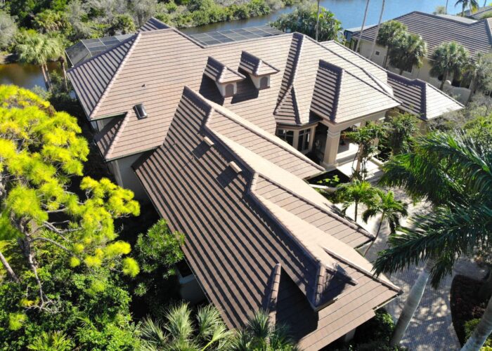 Concrete tile replacement International Roofing in Bonita Bay Florida