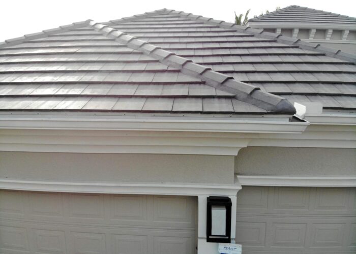 Concrete tile replacement International Roofing in West Bay Country Club, Florida 33928