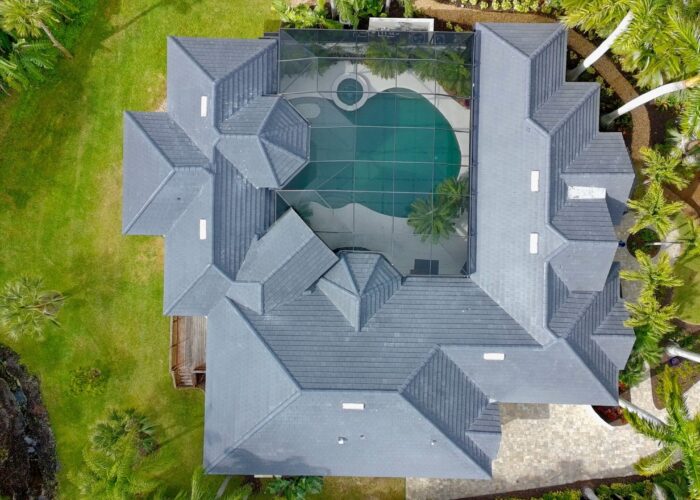 Concrete tile replacement International Roofing in Bonita Springs Florida