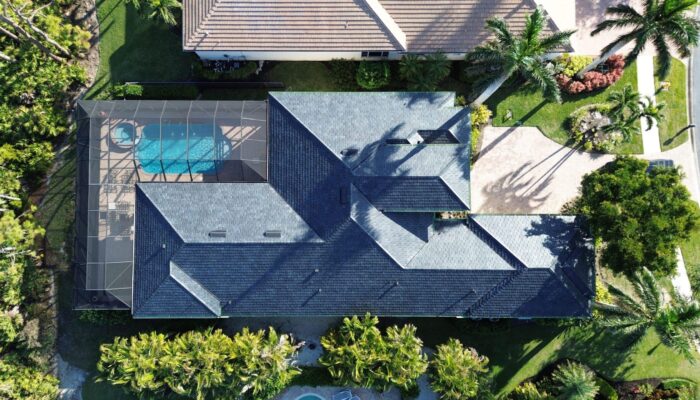 Composite Roof by International Roofing in West Bay Country Club, Estero Florida