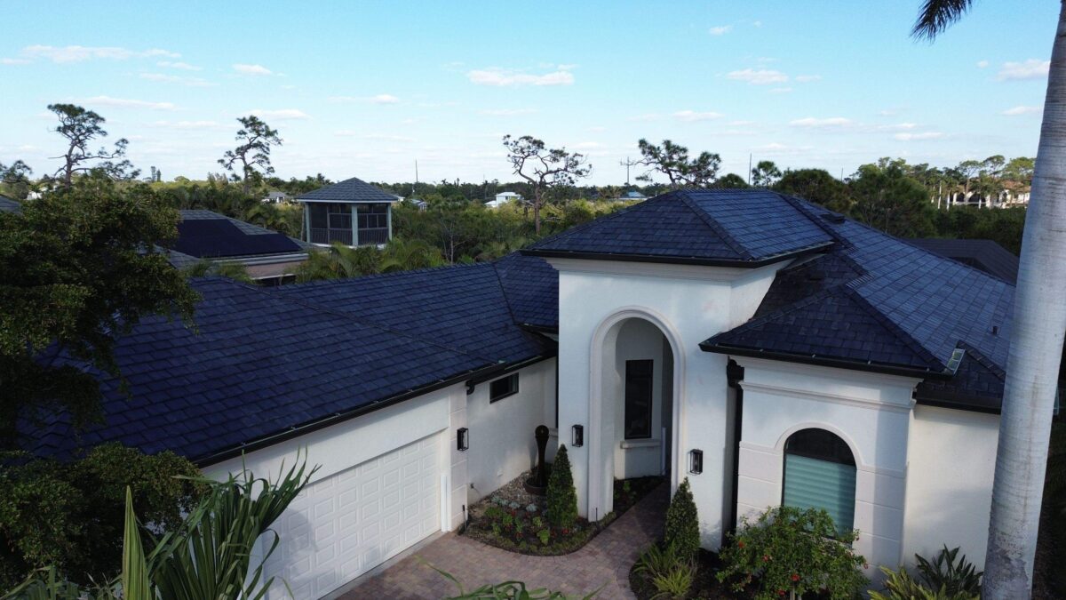 Composite Roof by International Roofing in West Bay Country Club, Estero Florida